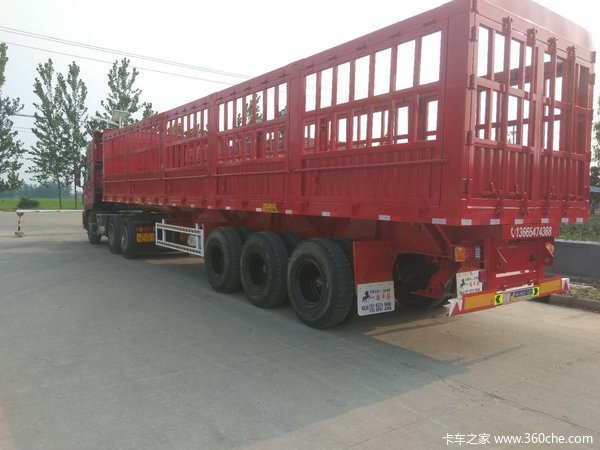 平板式侧翻自卸车，可做平板箱式侧翻，花篮侧翻，专业生产各种自卸半挂车自卸半挂车图片