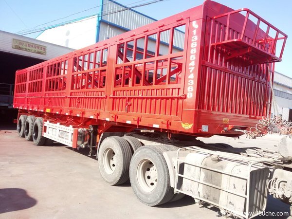 平板式侧翻自卸车，可做平板箱式侧翻，花篮侧翻，专业生产各种自卸半挂车自卸半挂车图片