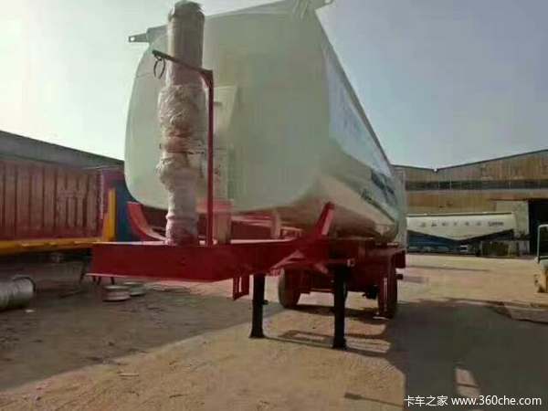 罐式后翻自卸车罐式半挂车图片