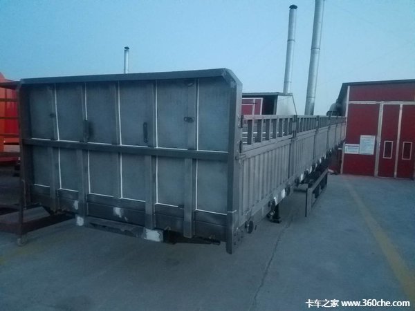 13米x2.55米x0.6米超轻标箱侧翻半挂车，可做加高，可做卧底自卸半挂车图片