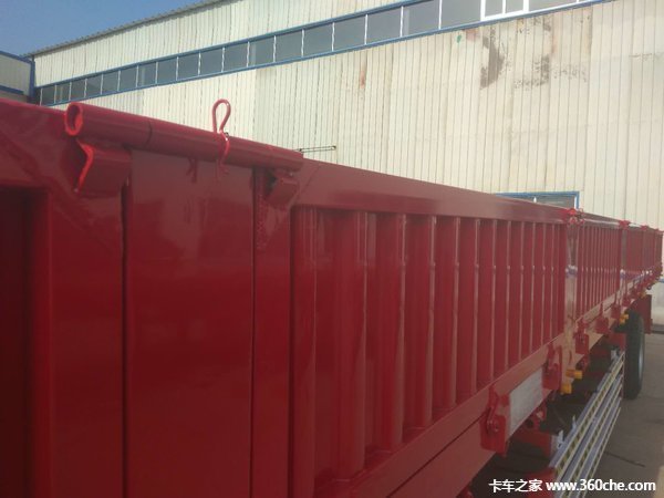 13米x2.55米x0.6米超轻标箱侧翻半挂车，可做加高，可做卧底自卸半挂车图片