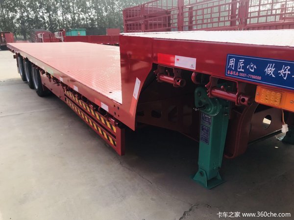 17.5米大板替代车型13.75×3米低平板低平板半挂车图片