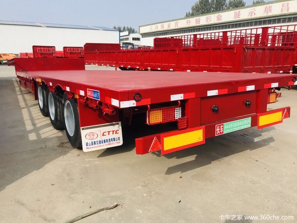 17.5米大板替代车型13.75×3米低平板低平板半挂车图片