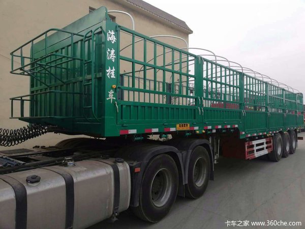 海涛挂车，好挂车源于良心！仓栅式半挂车图片