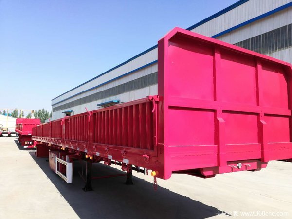 山东，10米，13米，侧翻，下沉，轻型自卸半挂车图片