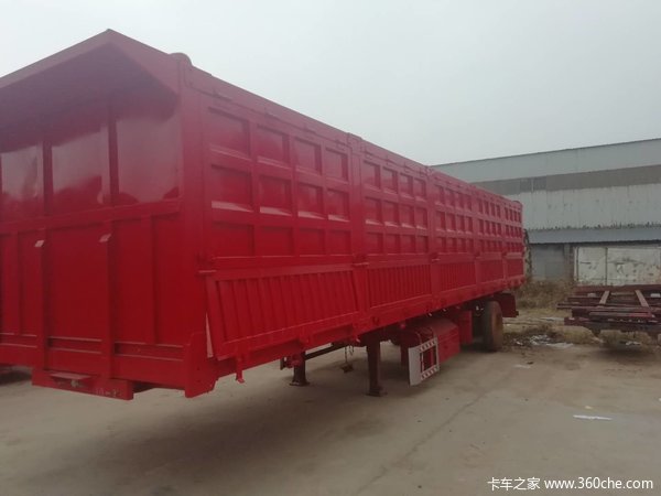 后翻自卸半挂车自卸半挂车图片