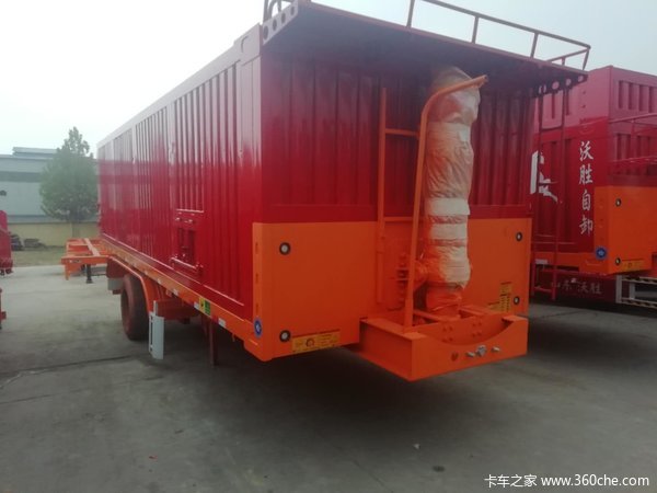 后翻自卸半挂车自卸半挂车图片