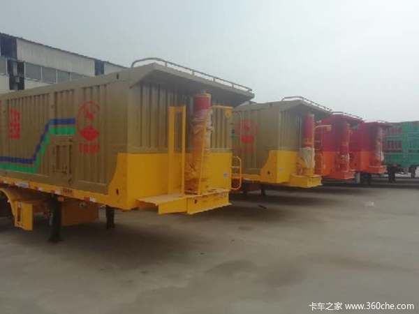 后翻自卸半挂车自卸半挂车图片