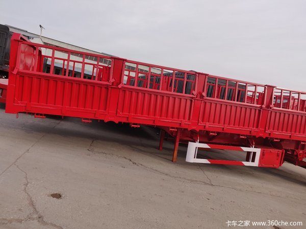 13米×2.55×0.6米标准侧翻整车6.5吨保拉60吨，可做加高栏自卸半挂车图片