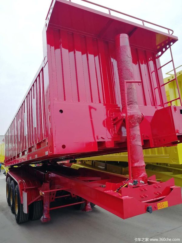 8.5米平板自卸半挂车自卸半挂车图片