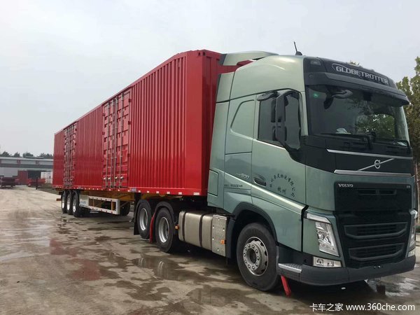 十二米～十八米，各种物流厢车，飞翼厢车。集装箱式半挂车图片