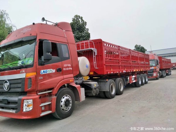 花篮侧翻，厢式侧翻，标箱侧翻，厂家直销，挂车分期自卸半挂车图片