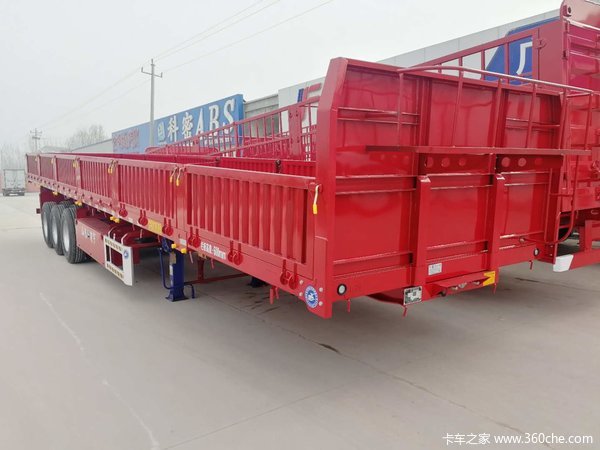 13米轻量化自卸半挂车山东建宇自卸半挂车图片