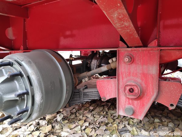 13.75米低平板，前后等宽，原车原户，可分开购低平板半挂车图片