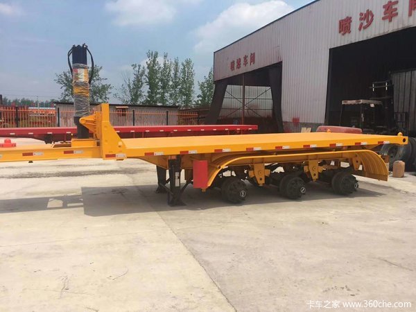 各种尺寸侧翻半挂，后翻半挂自卸半挂车图片
