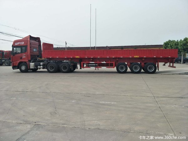 轻量化标车自卸半挂车自卸半挂车图片