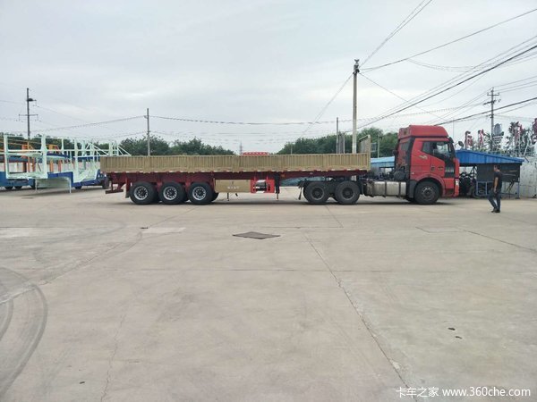 轻量化标车自卸半挂车自卸半挂车图片