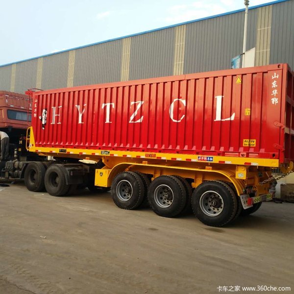 厂家直销，各种自卸后翻车自卸半挂车图片