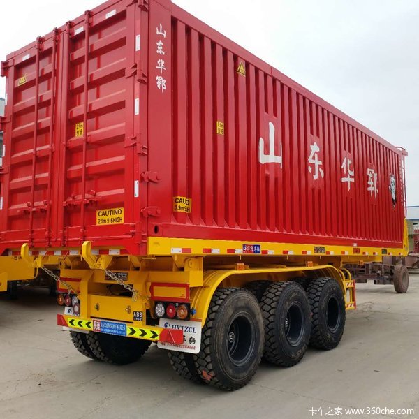 厂家直销，各种自卸后翻车自卸半挂车图片