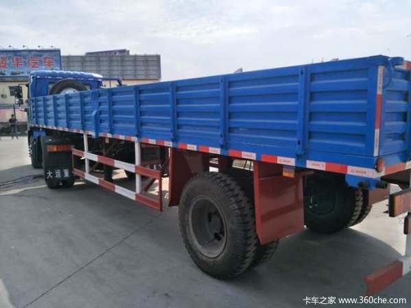 专业供应栏板式半挂车，新乡骏华，质量好价格优栏板式半挂车图片