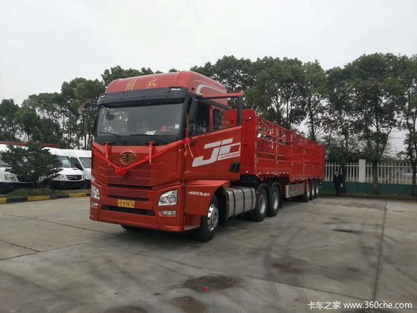 栏板半挂车厂家促销优惠价栏板式半挂车图片