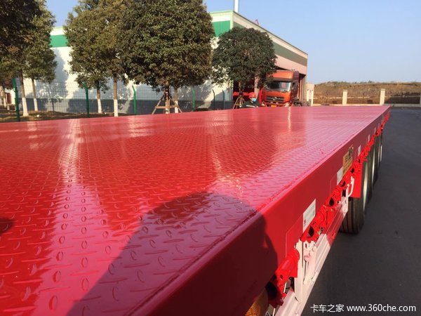 13.74米平板，错过了就没有了，湖北荆楚星，大厂出品低平板半挂车图片