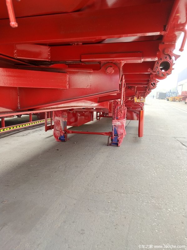 平板侧翻自卸半挂车自卸半挂车图片