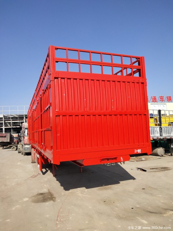 平板侧翻自卸半挂车自卸半挂车图片