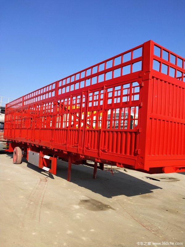 平板侧翻自卸半挂车自卸半挂车图片