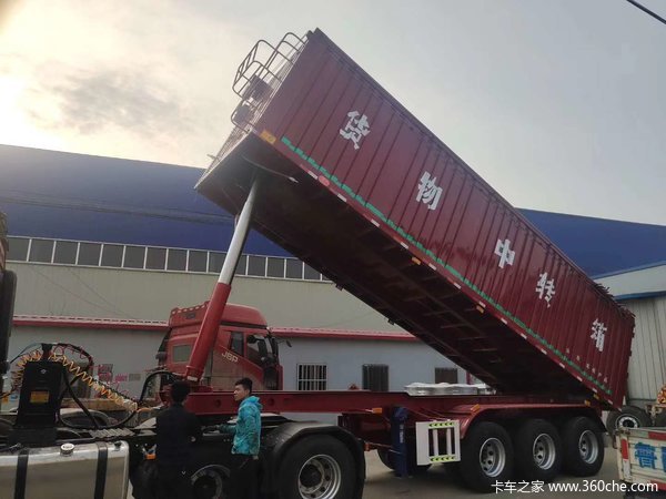 厂家直销各种自卸半挂车自卸半挂车图片