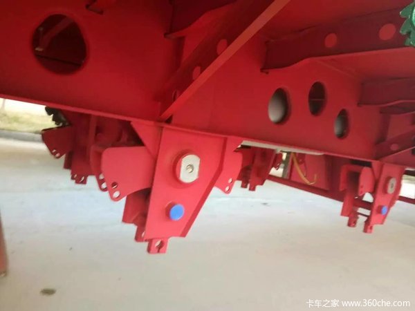 13*苍蓝半挂车仓栅式半挂车图片