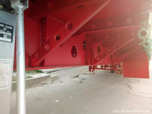 13*苍蓝半挂车仓栅式半挂车图片