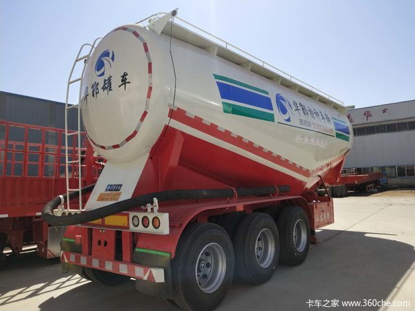 厂家直销，下灰半挂车。粉粒物料运输半挂车图片