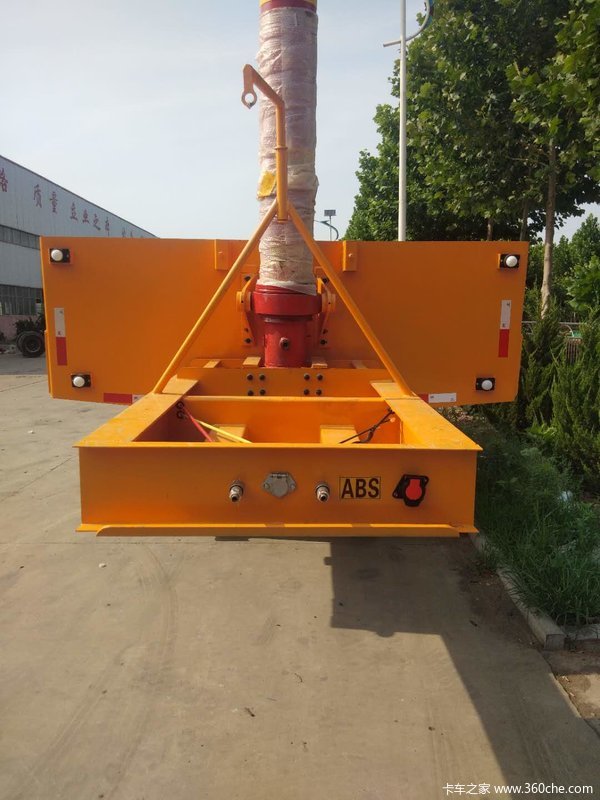 订做各种轻体后翻自卸半挂车图片