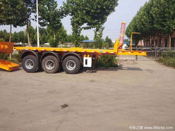 订做各种轻体后翻自卸半挂车图片