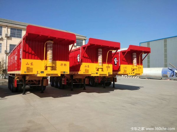满足各个自卸车客户，制造各个客户实用自卸车自卸半挂车图片