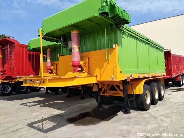 满足各个自卸车客户，制造各个客户实用自卸车自卸半挂车图片