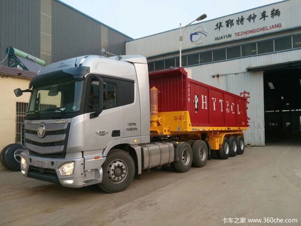 满足各个自卸车客户，制造各个客户实用自卸车自卸半挂车图片