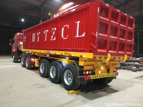 满足各个自卸车客户，制造各个客户实用自卸车自卸半挂车图片