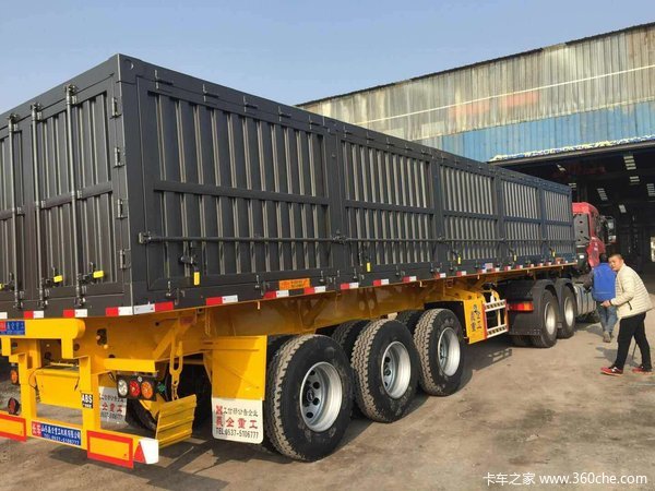 侧翻自卸半挂车现车出售自卸半挂车图片