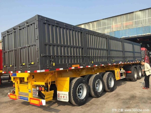 侧翻自卸半挂车现车出售自卸半挂车图片