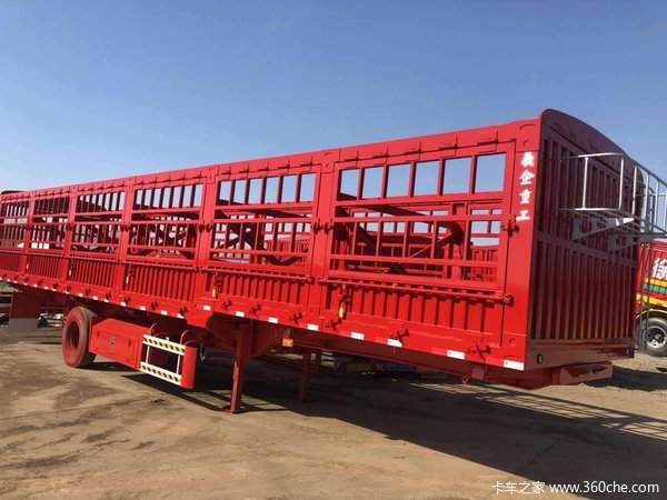 现车出售超轻型侧翻自卸半挂车自卸半挂车图片