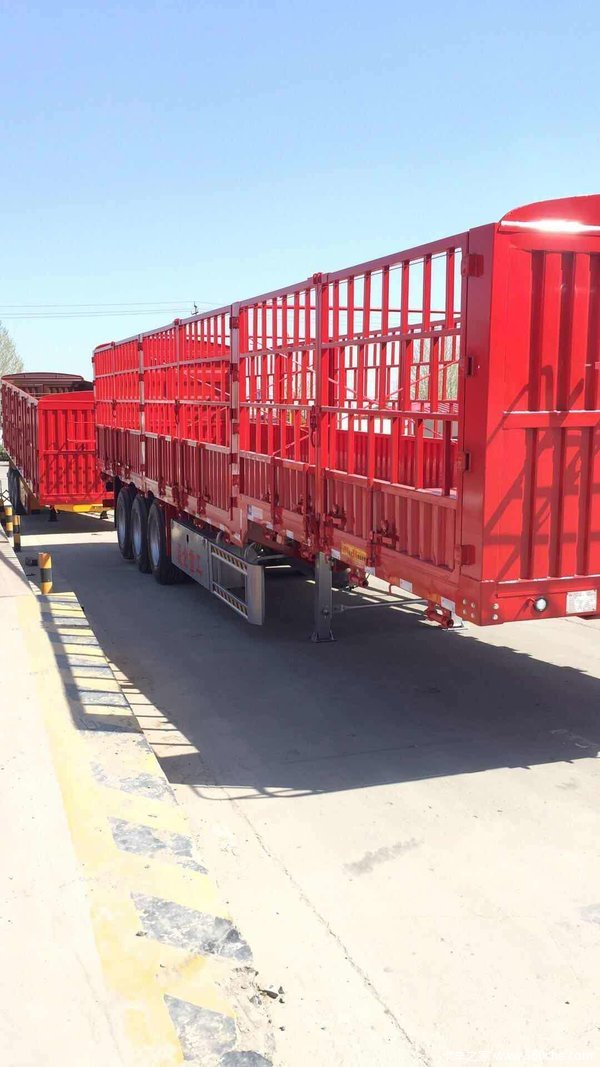 13米花篮半挂车公告价格2019挂车行情自卸半挂车图片