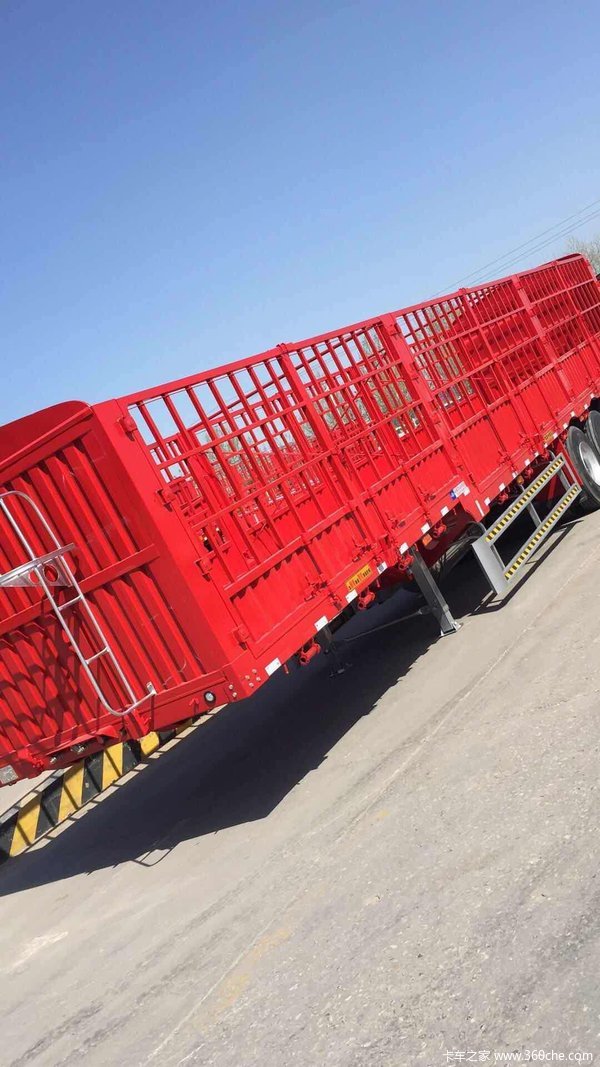 13米花篮半挂车公告价格2019挂车行情自卸半挂车图片
