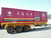 8.5米后翻自卸半挂车图片