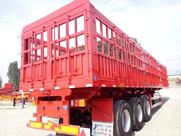 花篮式隐形侧翻半挂车专业制造各种系列侧翻、后翻自卸半挂车自卸半挂车图片