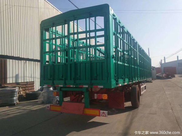 隐形花篮侧翻自卸半挂车图片