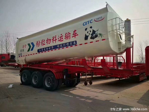 罐式后翻自卸车，最先进的后翻，带户销售自卸半挂车图片