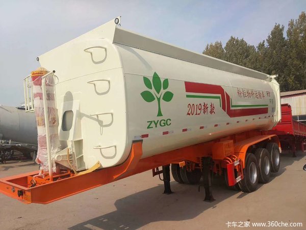 罐式后翻自卸车，最先进的后翻，带户销售自卸半挂车图片