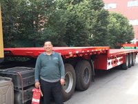 13.75×3米宽大板-欧阳聚德半挂车低平板半挂车图片